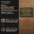 Backpack Durable Waxed Canvas Rucksack with Laptop Sleeve
