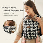 Newborn Carrier WeeSnug (Houndstooth)