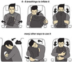 Inflatable Travel Air Pillow for Sleeping to Avoid Neck and Shoulder Pain - Image 6