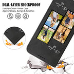 Custom Flip Phone Case for Apple iPhone 17 (Black-D)