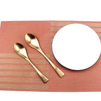 24 Piece Flatware Set (4 / Rose Gold)
