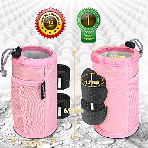 2Pack Cup Holder for Bike (Pink)
