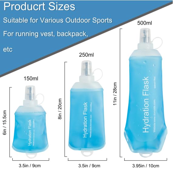 250ml Soft Flask (250ml blue)