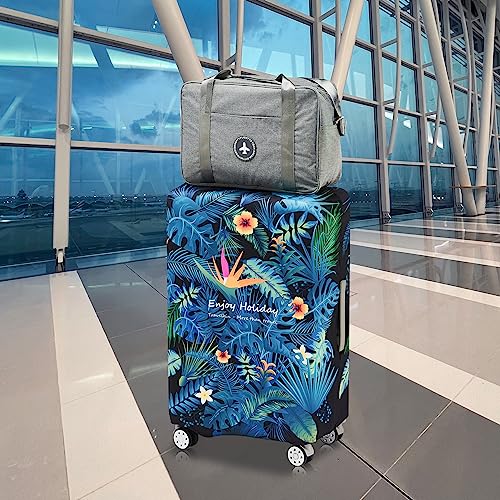 Travelkin Suitcase Covers For Luggage Tsa Approved Luggage Covers Protector (Paradise / S)