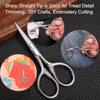 Small Precision Scissors (Stainless Steel Color)