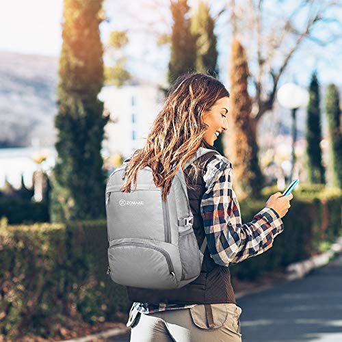 Lightweight Packable Backpack 30L (30L / Sliver Grey)