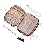 Travel Jewelry Organizer (Blue-Gray)
