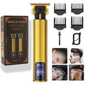 for Mens Cordless 𝐇𝐚𝐢𝐫 𝐓𝐫𝐢𝐦𝐦𝐞𝐫 T (Gold)