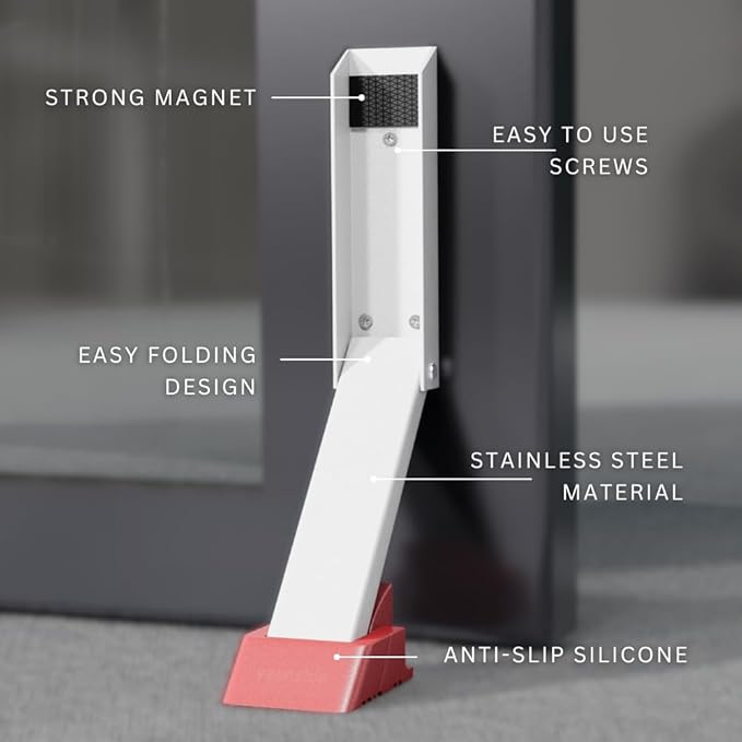 Door Stop, No Drill Door Stoppers - Image 3