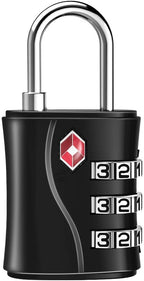 ZHEGE Luggage Locks TSA Approved, Small Padlock by ZHEGE