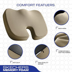 Memory Foam Seat Cushion (Beige)