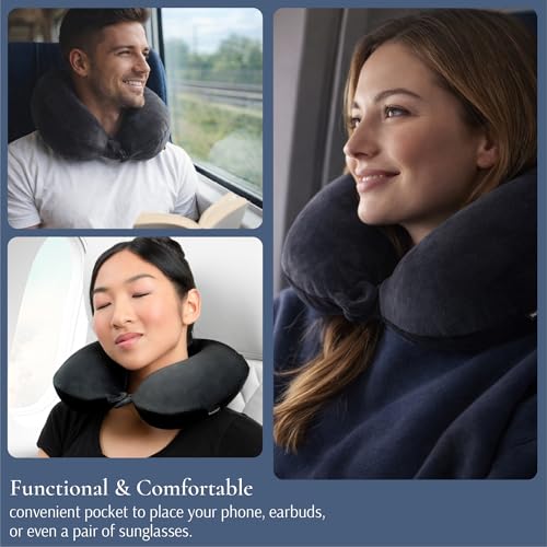 Travel Neck Pillow (Grey / One Size)