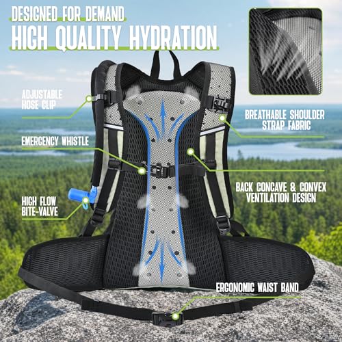 Hydration Backpack (Seaweed Green)