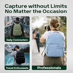 Jumper Compact Camera Backpack 2026 Edition (Desert Sand / 18L)