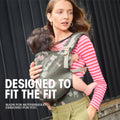 Original Linen Baby Carrier (Snow Cat)