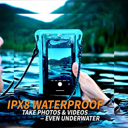 Waterproof Phone Pouch w (Black)