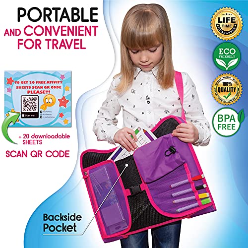 Kids Travel Tray (PINK)