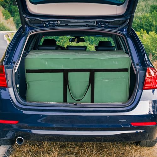 4 Pcs 66 Gallon Extra Large Moving Bags Heavy Duty Storage Bag (66 Gallon / Teal)