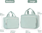 Travel Toiletry Bag for Women Large Hanging Makeup Bag Organizer Toiletries Bag - Image 2