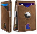 Airtag Wallet for Men (Red Brick132)