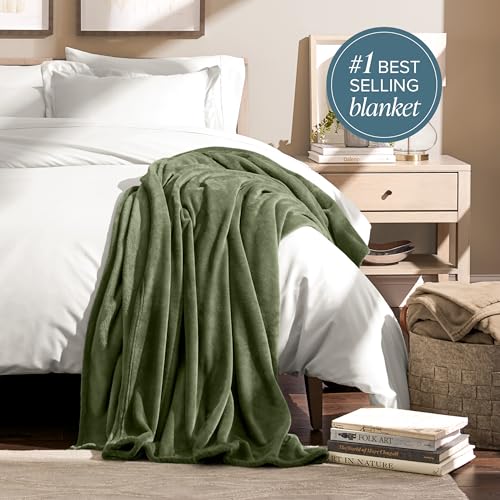 Fleece Blanket Luxury Microplush (Twin/Twin XL / 11 - Cypress)