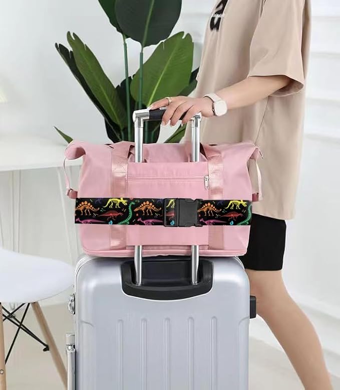 Luggage Straps for Suitcases Travel Belt Accessories, Cute Suitcase Strap - Image 4