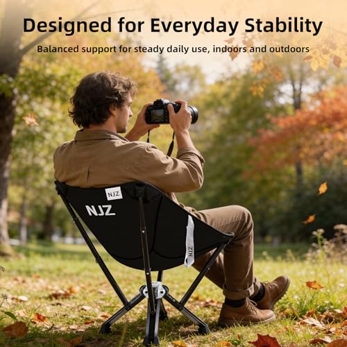 Portable Compact Camping Chair (Blue)
