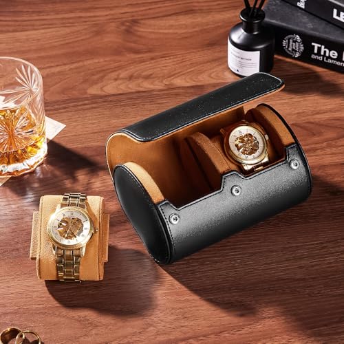 Watch Roll Travel Case (black / M)
