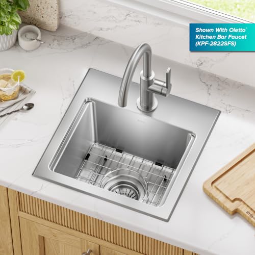 Fairlane 15 in Drop In (15 Inch / Single Bowl Workstation — Drop In)