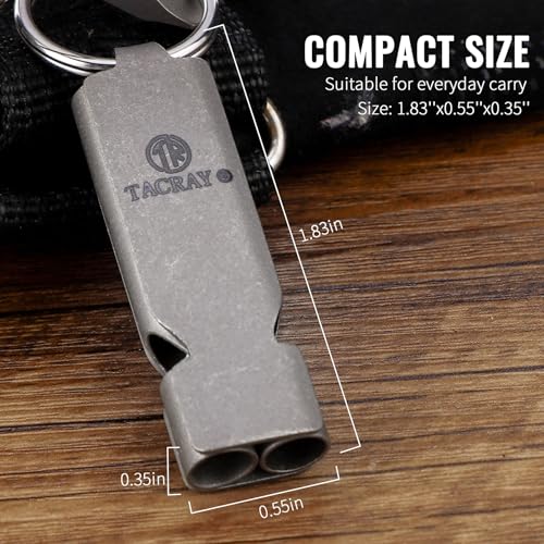 Titanium Emergency Whistle