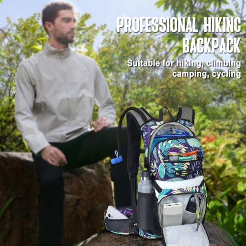 Hydration Backpack (blue print)