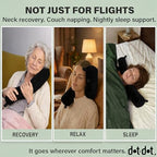 Twist Memory Foam Travel Pillow (Onyx / Standard (26"))