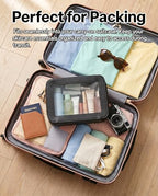 Clear Makeup Bags (C-Black)