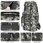 Hiking Backpack for Men 70L (70l-graycamo)