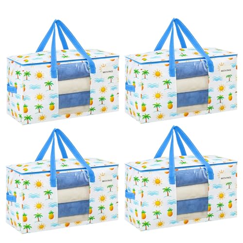 Moving Bags Wide Open Top (Tropical Island / 4 Pack)