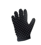 Airlxf Magic Curly Sponge Gloves - Curl Hair Wave Tutorial for Barbers, Twist Brush Styling Tool and Hair Brush