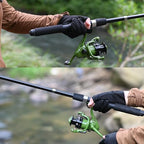 2PACK Fishing Pole Combo (Green)