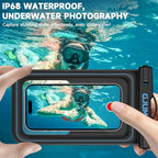 Waterproof Phone Pouch Floating (Blue*2)