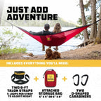 Wise Owl Outfitters Camping Hammock – 500lbs Portable Hammock - Image 4