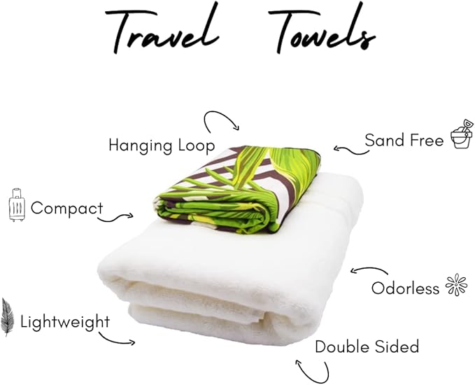 ECCOSOPHY Microfiber Beach Towel - Image 4