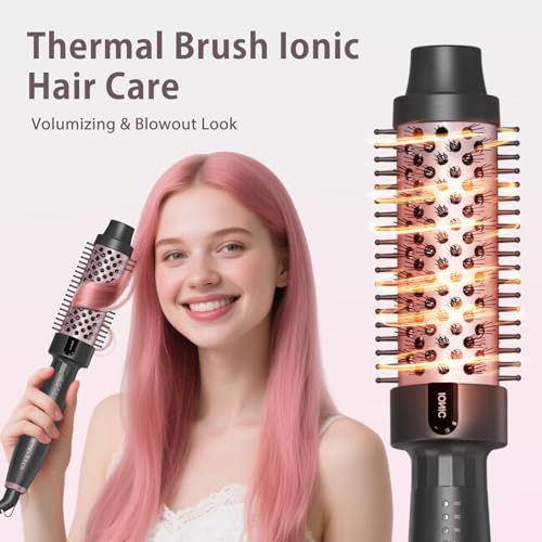 Thermal Brush 1.5" Curling Brush (Rose)