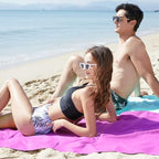 Microfiber Towel Quick Dry Camping & Travel & Gym Towel. Compact (Purple / 24.00" x 12.00")