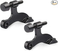 HOMOTEK 2 Pack Hinge Pin Black Door Stopper, Adjustable Deluxe Heavy Duty Door by HOMOTEK