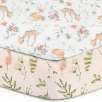 Pack n Play Sheets (Fawn & Flora / 38X26 Inch)