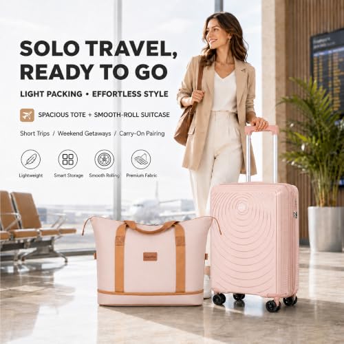 Luggage Sets 3 Piece (Pink / 3 Piece Sets (21/Db/Tb))