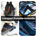 Compact Travel Umbrella ((High clouds) / 44 inches)