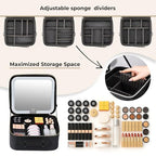 Makeup Bag with LED Mirror