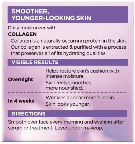 L’Oreal Paris Collagen Daily Face Moisturizer (1.7 Ounce (Pack of 1))