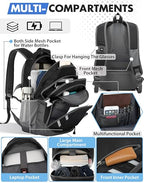 Extra Large Backpack Bookbag for College Laptop Travel (17 Inch / Classic Black)