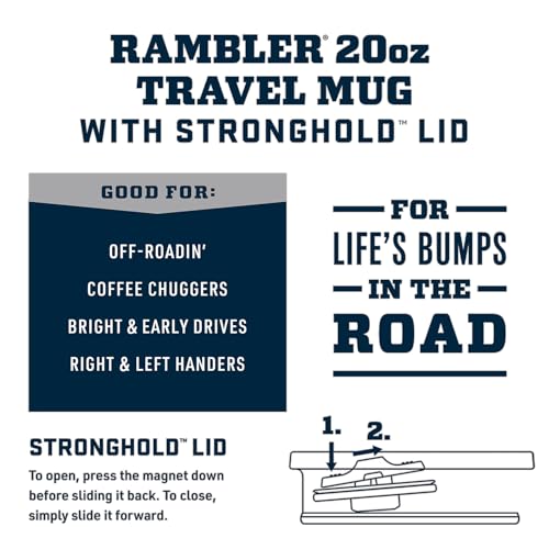 Rambler 20 oz Travel Mug (Firefly Yellow)
